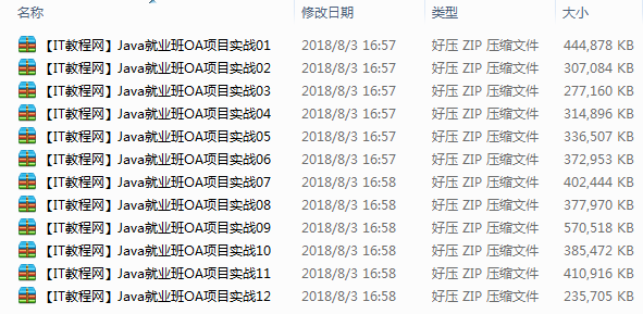 Java就业班OA项目实战培训视频【12讲】插图
