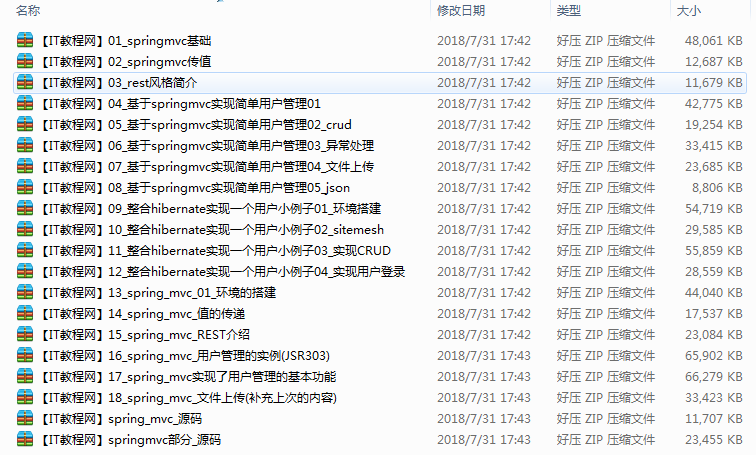 Spring MVC 视频教程讲解（18集含源码）插图