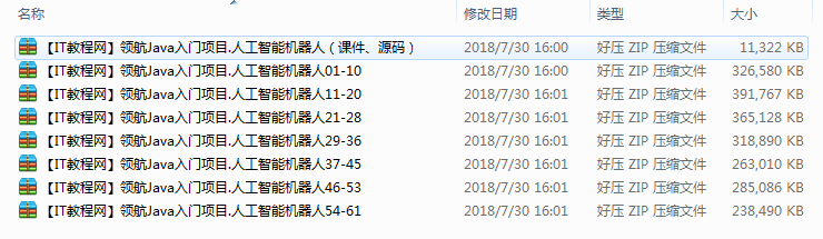 Java入门项目-人工智能机器人（61集附源码）插图