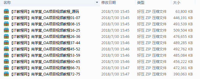 尚学堂OA视频教程（75集附源码）插图