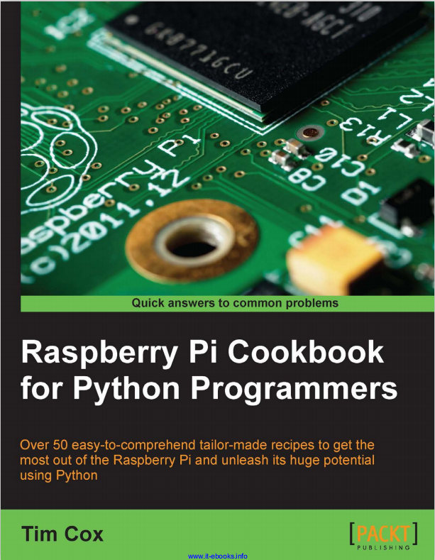 Raspberry Pi Cookbook for Python Programmers 英文PDF_Python教程插图