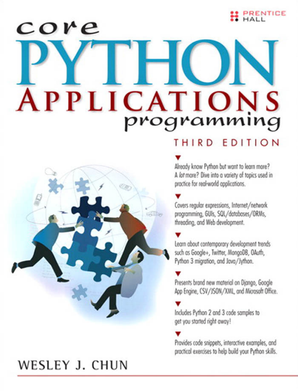 Python核心编程 （第3版） 英文版_Python教程插图