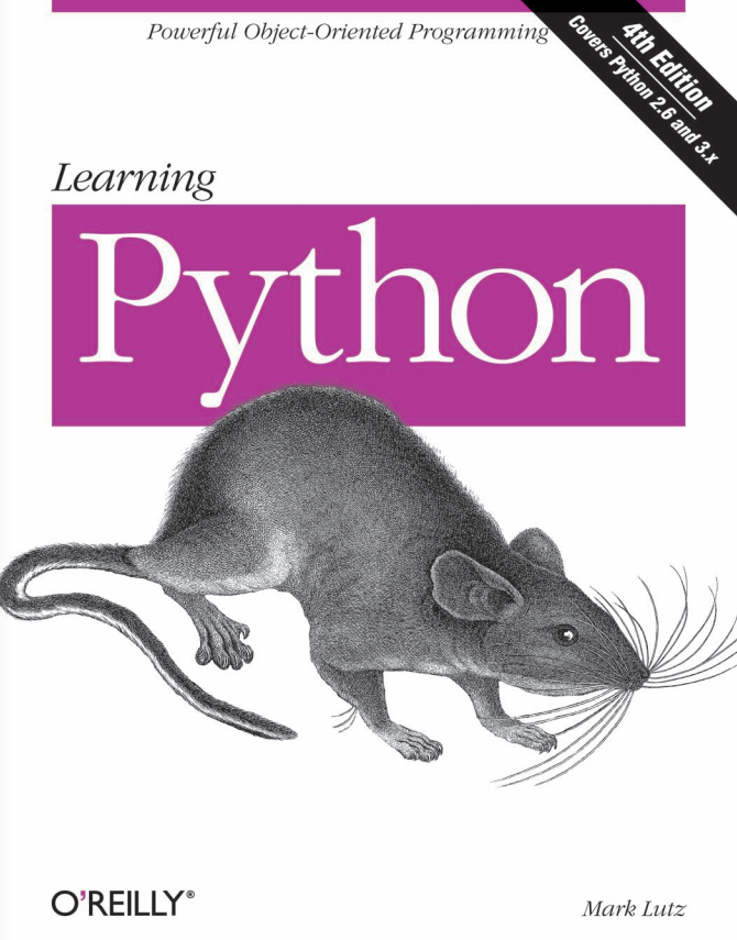 Learning Python 4th Edition-Oreilly 英文pdf_Python教程插图