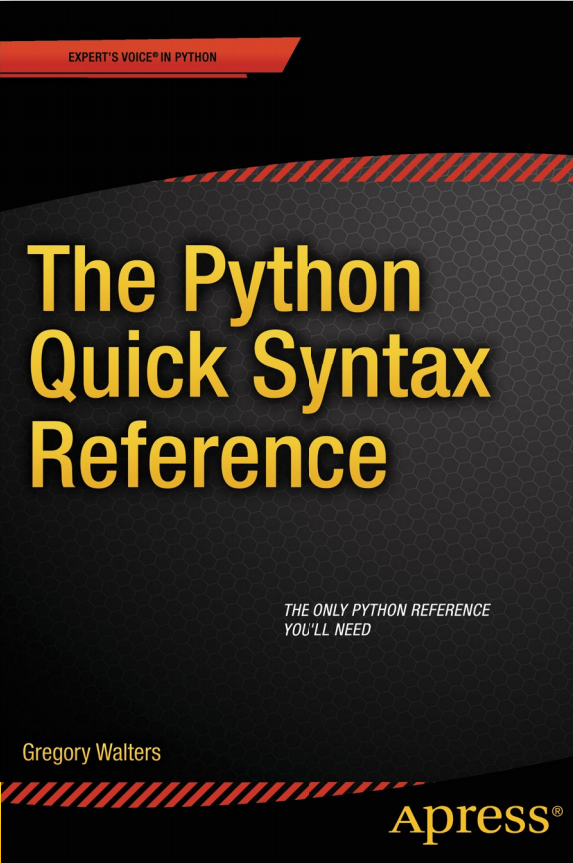 The Python Quick Syntax Reference 英文PDF_Python教程插图