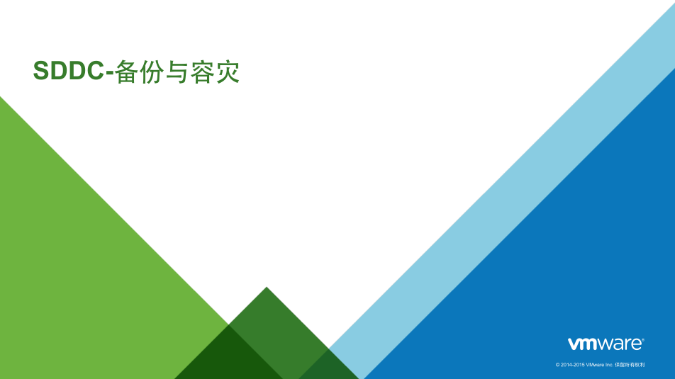 SDDC VDP 备份和容灾插图