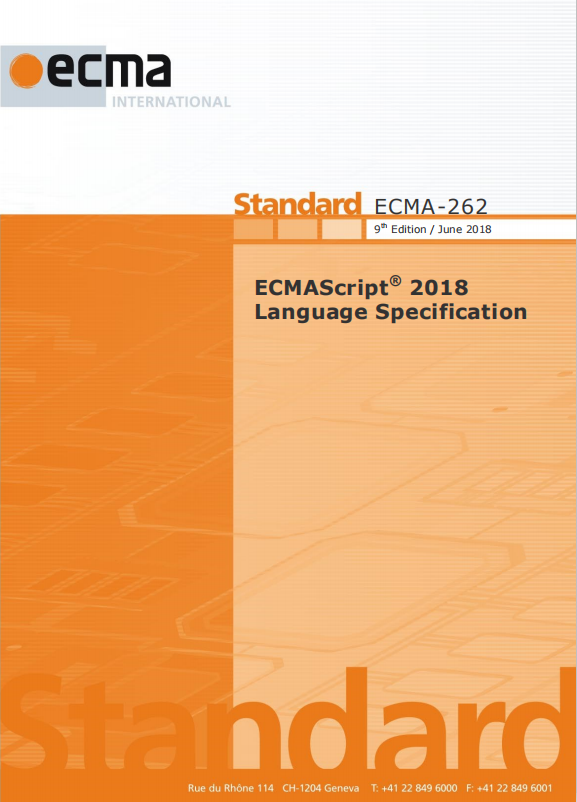 ECMAscript2018规范 完整pdf_前端开发教程插图