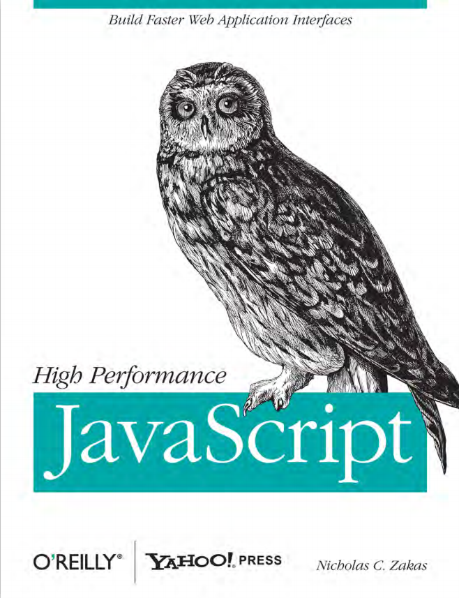高性能javascript编程 英文PDF_前端开发教程插图