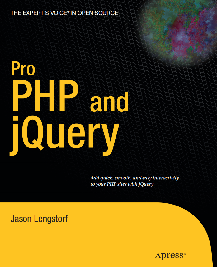 Pro PHP and jQuery 英文pdf_前端开发教程插图