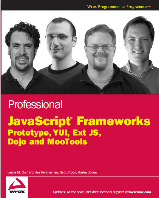 Professional javascript frameworks 英文pdf_前端开发教程插图