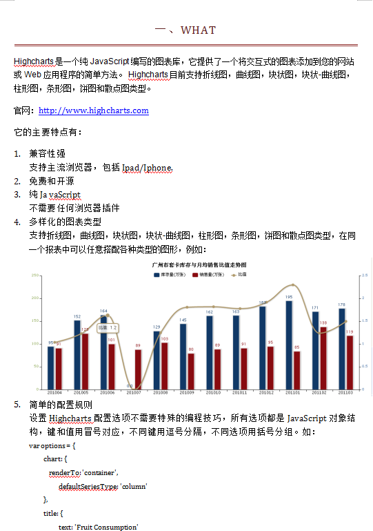 使用Highcharts快速开发报表 中文WORD版_前端开发教程插图
