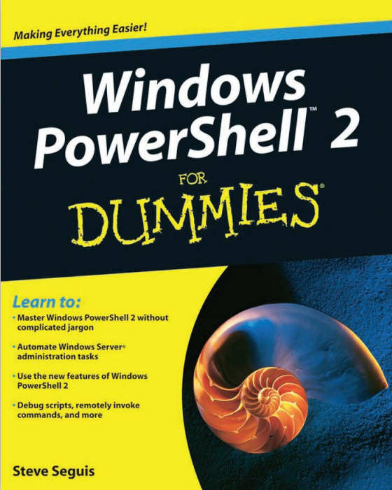 Windows PowerShell 2 For Dummies 英文版_操作系统教程插图