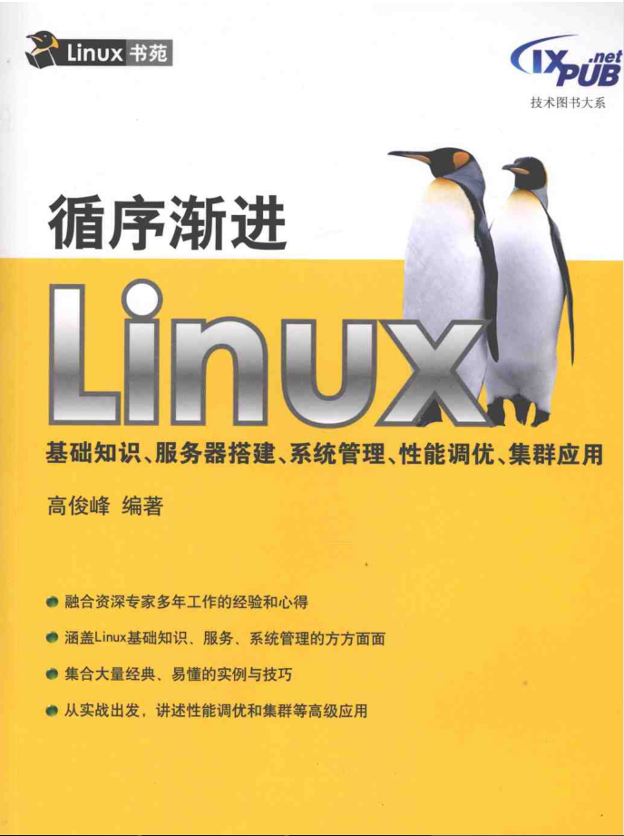 循序渐进Linux基础知识、服务器搭建、系统管理、性能调优、集群应用_操作系统教程插图
