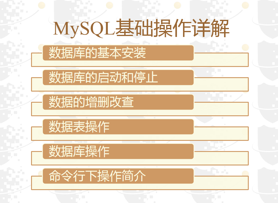 MySql基本操作技术_数据库教程插图