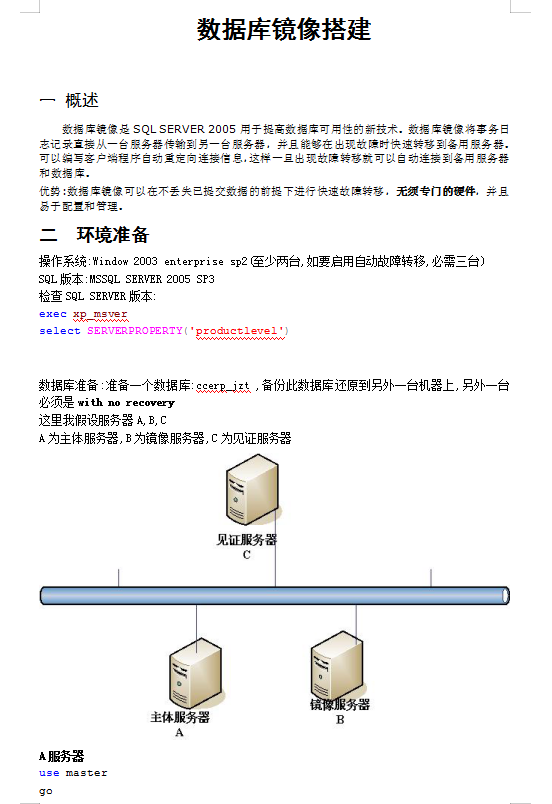 sqlserver高级：数据库镜像_数据库教程插图