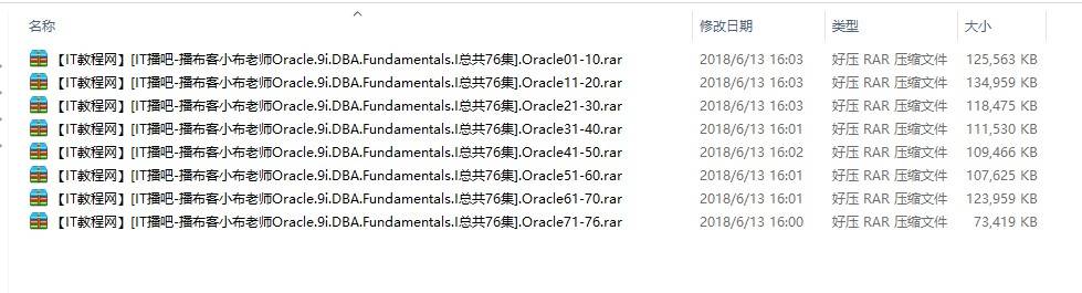 Oracle 小布老师Oracle 9i DBA教学视频【76集】_数据库教程插图