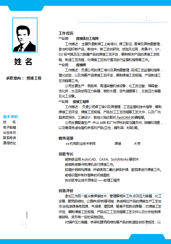 优秀医生个人简历插图