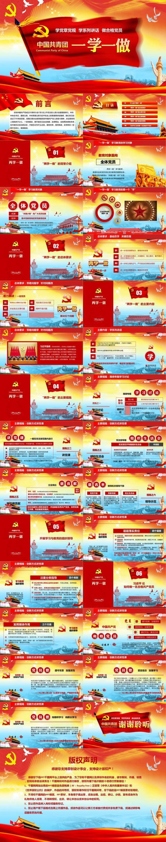一学一做中国共青团团史学习解读历史PPT插图
