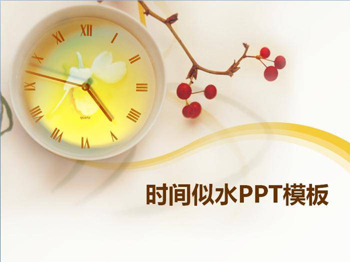 时光似水ppt插图