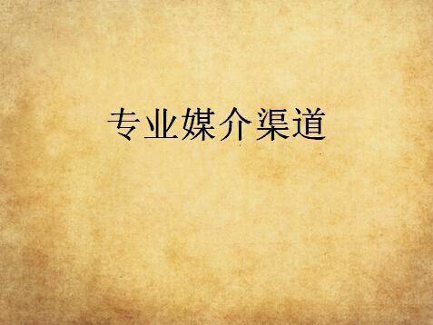 专业渠道PPT牛皮纸背景模板插图
