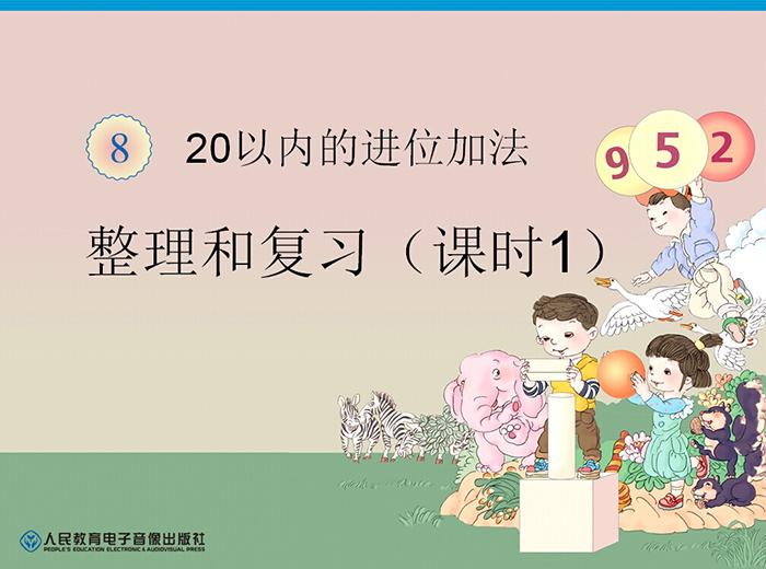 《20以内的进位加法》整理与复习PPT课件
