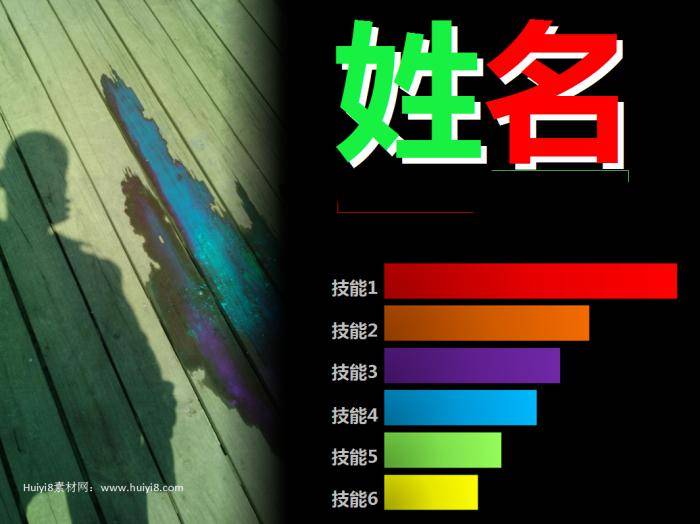 找工作求职简历ppt模板插图