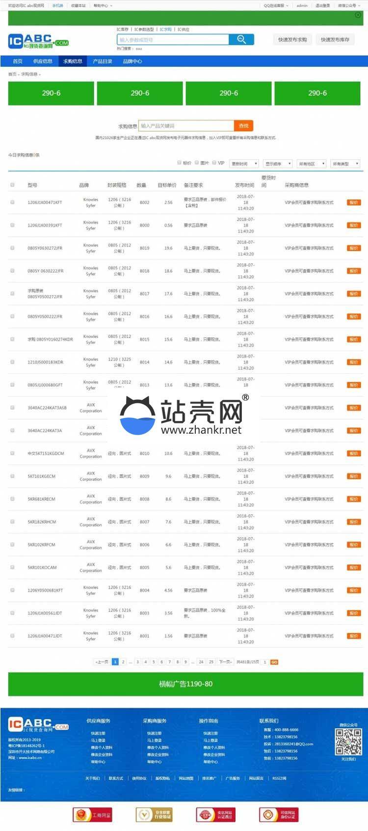 destoon7.0内核蓝色风格电子行业门户网站源码_源码下载插图1