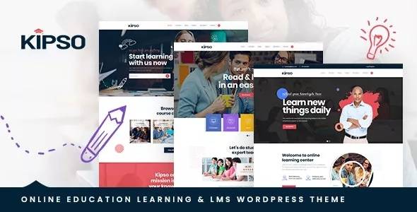 WordPress主题Kipso培训教育LMS网站英文版插图