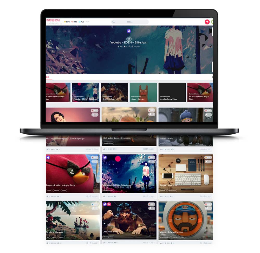 [亲测]【WordPress主题】King 3.2 汉化版+King 4.0 英文版-1