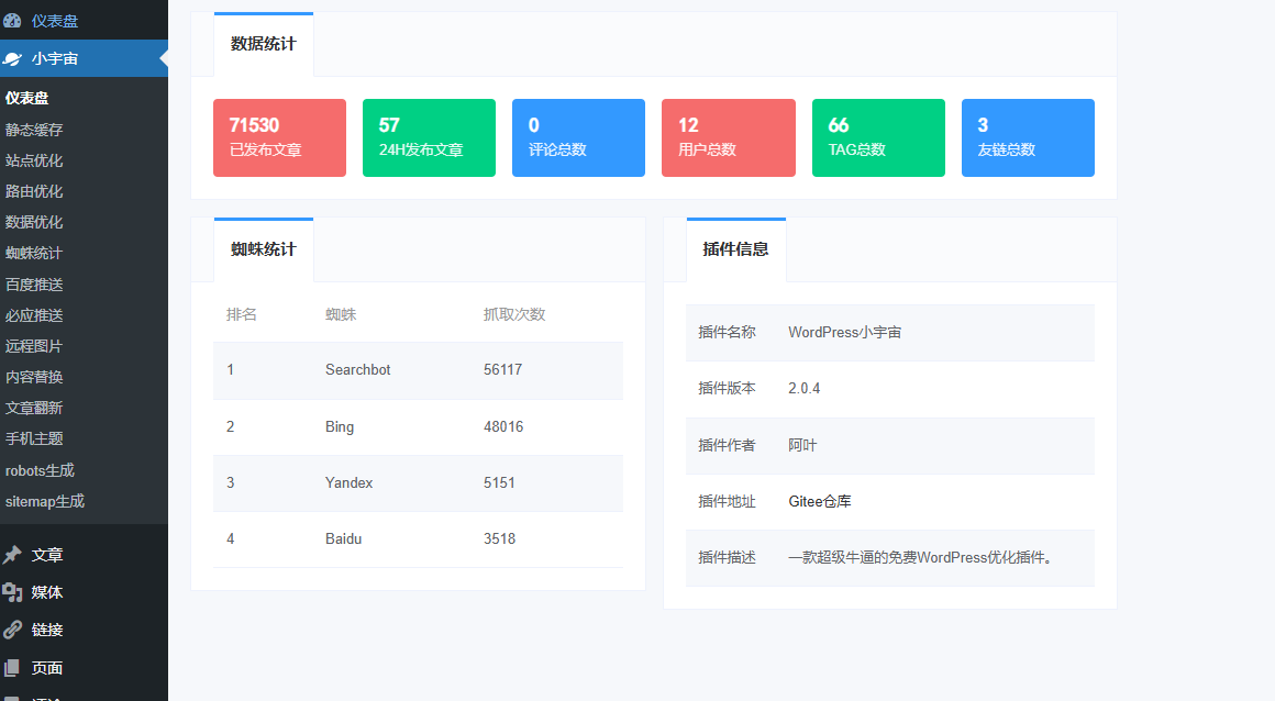 WordPress优化插件插图